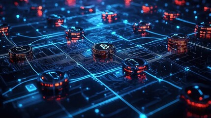 Cryptocurrency Network: Digital Currency Flow