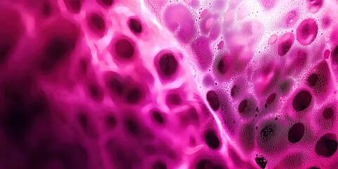 Pink background with a pink and purple blob