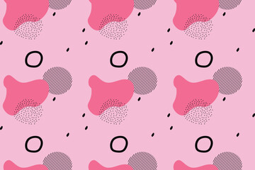 Memphis Seamless Background