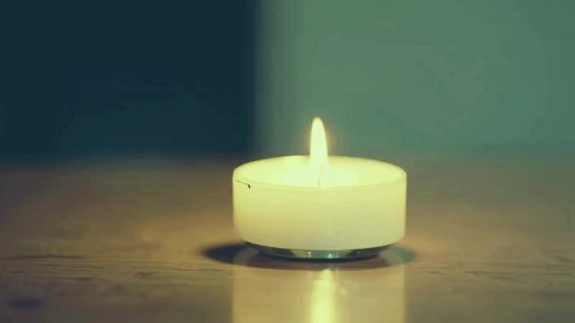 Candle light video clip