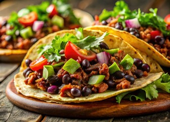 Authentic Oaxacan street food: crispy tlayudas photographed. Delicious Mexican cuisine.