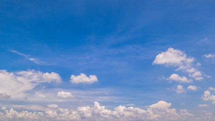 clear blue sky background,clouds with background, Blue sky background with tiny clouds. White...