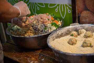 Jiufen Old Street is a narrow, winding alleyway with shops, teahouses, and restaurants that offers tourists a view of traditional Taiwanese life.
