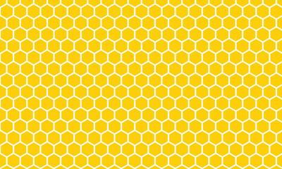 abstract trendy yellow hexagon pattern perfect for background.