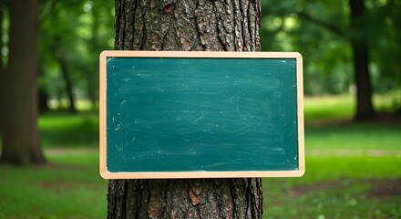 Outdoor Blackboard: A Blank Canvas for Learning and Inspiration
