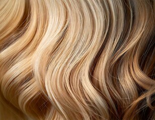 Naklejka premium blond hair