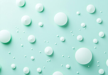 Mint Abstract Shapes