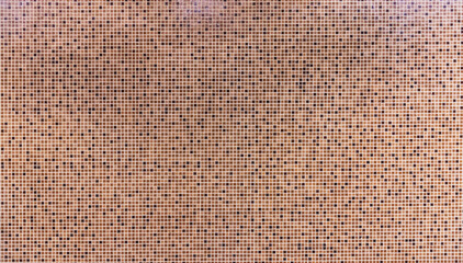 Small brown and black mosaic tiles textures