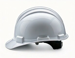 Safety helmet mockup on blank background, hard helmet