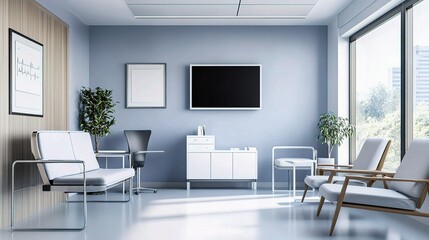 Modern Doctors Office Interior Design in a Clinical Setup