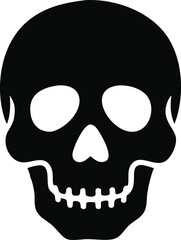 Skull Outline Vector: High-Quality Graphic for Creative Projects
