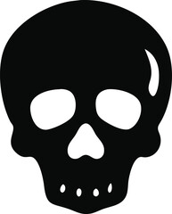Skull Outline Vector: High-Quality Graphic for Creative Projects
