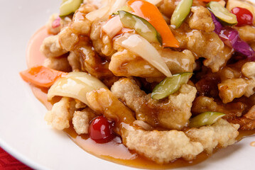 sweet and sour crispy pork
