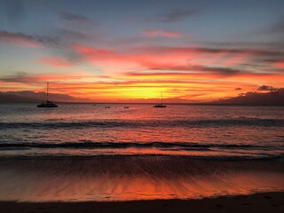 Hawaiian Golden Sunset