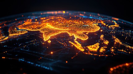 Digital Globe: Asia's Illuminated Network