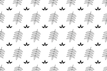 Winter Leaf Background