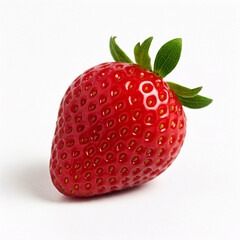 Strawberry isolated on white background.