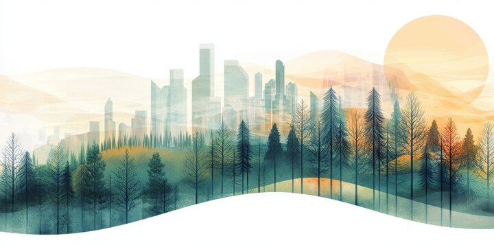 Nature and sustainability in urban reforestation efforts