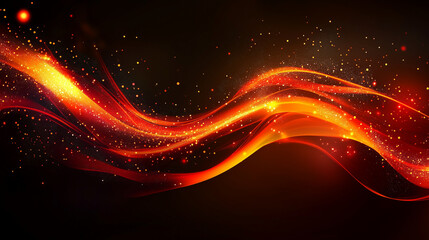 Fototapeta premium Abstract Gradient Waves Wallpaper Background