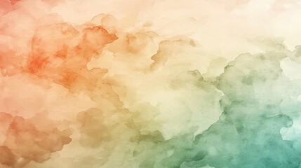 Obraz premium Parchment watercolor idea. A soothing abstract watercolor texture in soft colors, ideal for backgrounds and designs.
