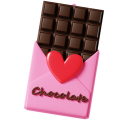 heart shaped chocolate