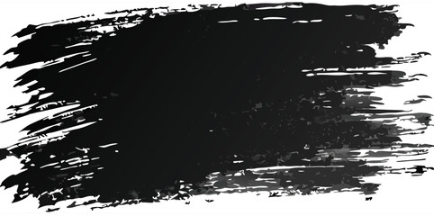Black Ink Brush Stroke Texture