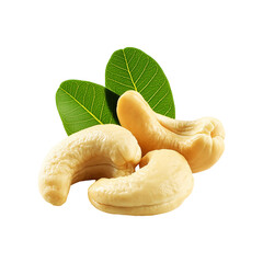Cashew on transparent background