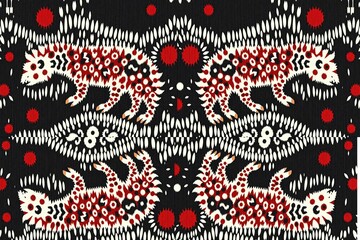 ikat pattern