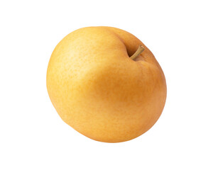 Pear fruit isolated on white background.
