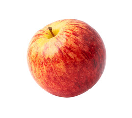 red apple isolated on white