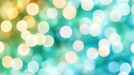 Fototapeta premium Blurred watercolor idea. Vibrant bokeh lights creating a magical background effect for design projects.