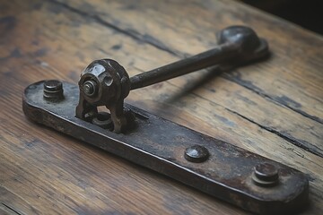 detailed shoot of school bell