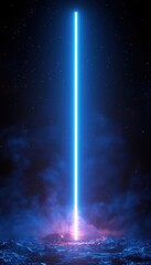 Cosmic Laser Beam in Space