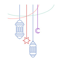 Colorful Lantern Decoration