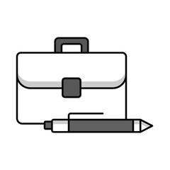 Bank Business Plans Icon - Vector Illustration for Financial Institution Strategies and Loan Applications