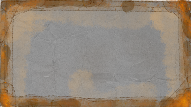 Vintage aged parchment paper sheet with torn worn deckle edges isolated on empty background	
