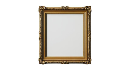 Ornate Gold Picture Frame:  A classic, ornate gold picture frame, perfect for showcasing cherished memories or artwork.  The frame features elegant detailing and a rich, golden hue.