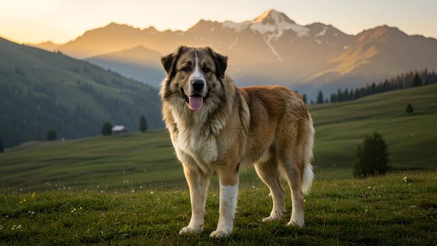 Armenian Gampr dog, a breed known for its strength, loyalty, and protective nature