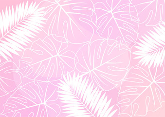 Background nature freehand Leaf background. Leaf nature style with space for text - design for  background social media, postcards, poster, business card, flyer, brochure other.