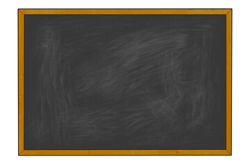 Blank black board chalkboard texture blackboard background with wooden frame