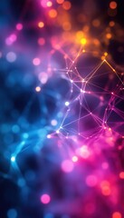 Obraz premium Abstract Network Design