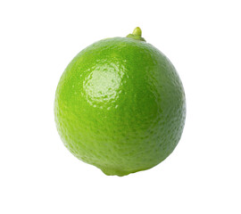 Lime on white