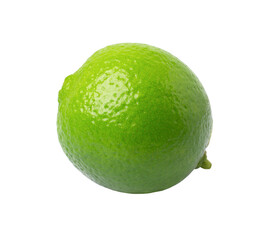 lime isolated on white background