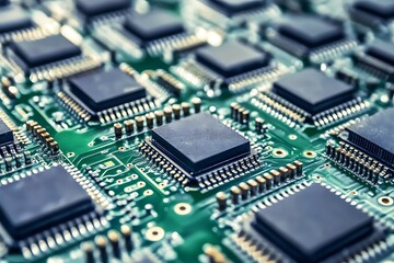 Fototapeta premium electronic circuit board