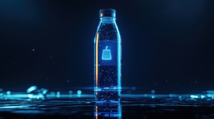 Futuristic Water Bottle: Hydration Reimagined