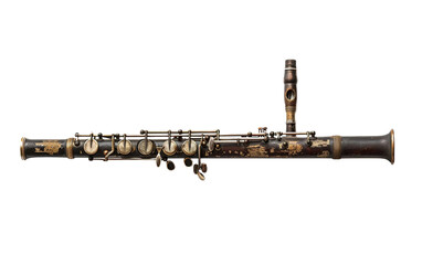 Isolated Oboe on transparent background.PNG