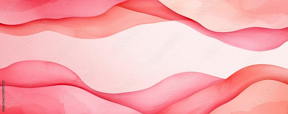 Poster light pink watercolor idea. soft abstract lines in pink tones create a soothing and elegant backgrou