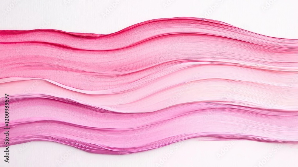 Poster light pink watercolor idea. elegant pink waves create a soothing and modern backdrop for creative pr