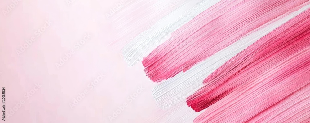 Poster light pink watercolor idea. abstract pink brush strokes create a smooth and artistic background.