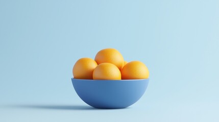 A Bowl of Oranges: Minimalist Still Life Photography
